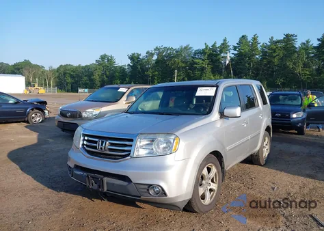 2013 Honda Pilot Ex-L from USA, damaged, VIN 5FNYF4H51DB055976